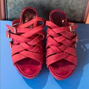 Vintage Fluevog slides sz 8.5